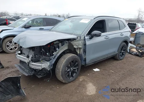 2025 Honda Cr-V Hybrid Sport-L from USA, damaged, VIN 7FARS6H86SE013679